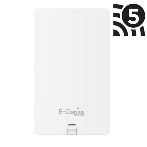 ENGENIUS EWS660AP AP Exterior IP55 802.11a/ac/b/g/n Doble Banda 1750 Mbps, 2 Gigabit, 1 PoE 802.3at In