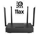 STONET N6 Router WIFI6 2x2 1800 Mbps 4 puertos Gigabit+ 1 Wan Gigabit, 4 antenas 5 dBi (2 por Banda), Easy MESH