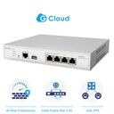 ENGENIUS Gateway/Router ESG510 4 puertos 2.5 Gigabit, balanceador de cargas 2 Wan, servidor VPN, 1 USB para 4G/5G, firewall L3, gestión Cloud