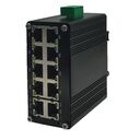 ECOM IMC010G Switch Industrial Mini 10 puertos 10/100/1000 Mbps, carril DIN, IP40, rango extendido de temperatura