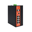 WI-TEK WI-PMS310GF-Alien-Iv2 Switch Industrial Carril Din PoE 24/48V 8 Gigabit + 2 Slot SFP 1000 Gestionable Layer 2 Hasta 300W